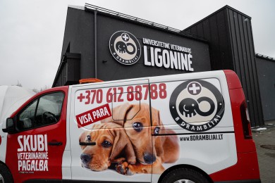 Universitetinės veterinarijos ligoninės atidarymo šventės akimirkos